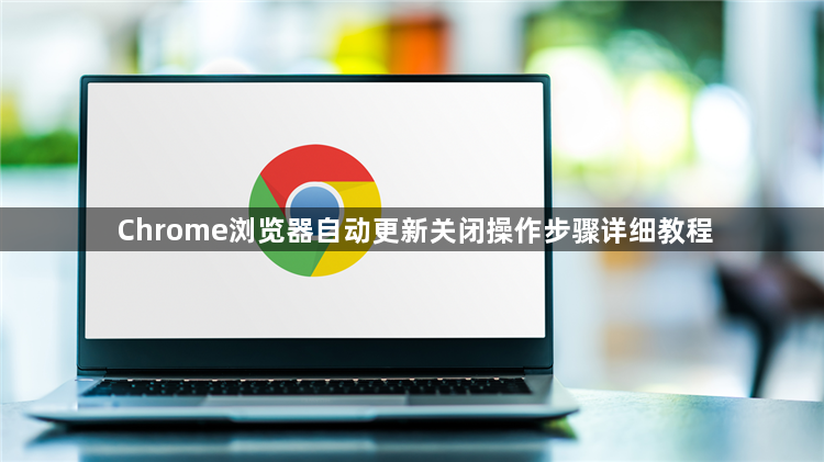 Chrome浏览器自动更新关闭操作步骤详细教程1