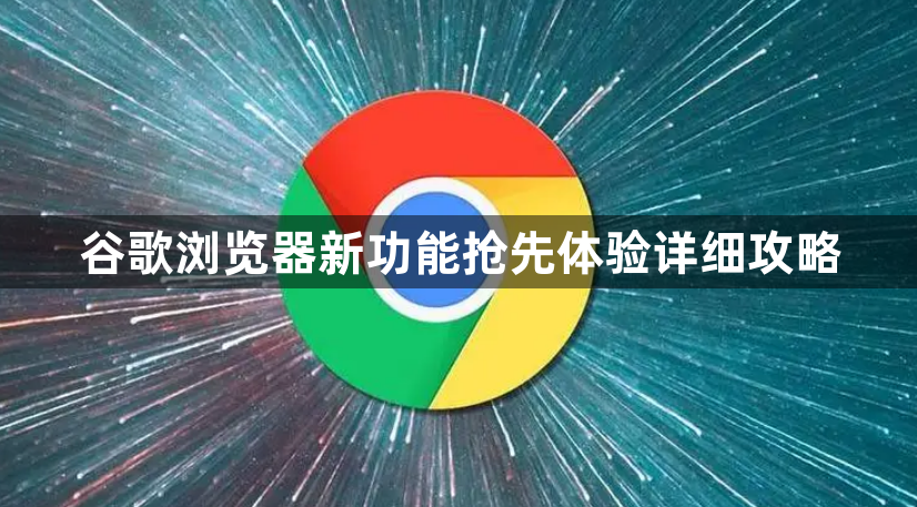 谷歌浏览器新功能抢先体验详细攻略1