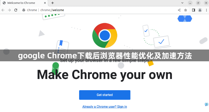 google Chrome下载后浏览器性能优化及加速方法1