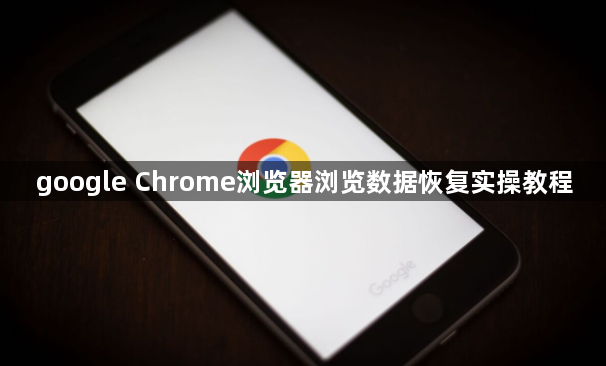google Chrome浏览器浏览数据恢复实操教程1