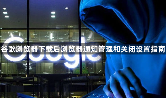 谷歌浏览器下载后浏览器通知管理和关闭设置指南1