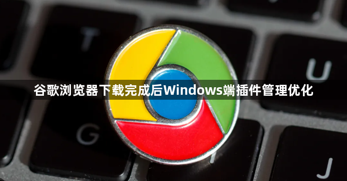 谷歌浏览器下载完成后Windows端插件管理优化1