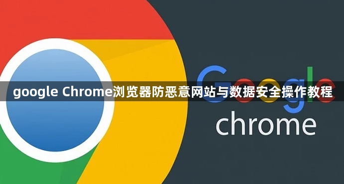 google Chrome浏览器防恶意网站与数据安全操作教程1