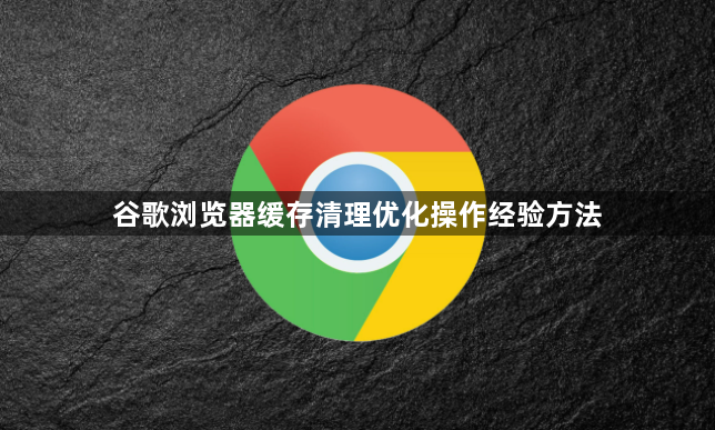 谷歌浏览器缓存清理优化操作经验方法1