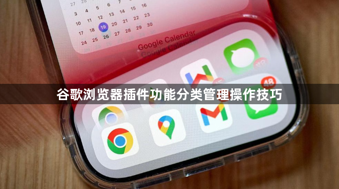 谷歌浏览器插件功能分类管理操作技巧1