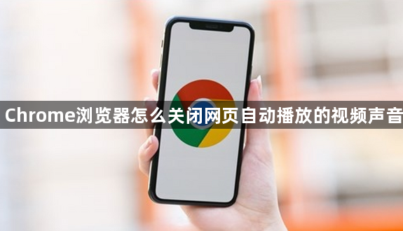 Chrome浏览器怎么关闭网页自动播放的视频声音1
