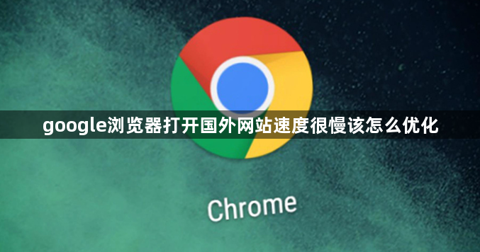 google浏览器打开国外网站速度很慢该怎么优化1