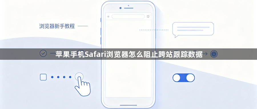 苹果手机Safari浏览器怎么阻止跨站跟踪数据1