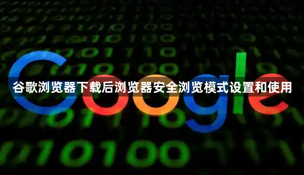谷歌浏览器下载后浏览器安全浏览模式设置和使用1