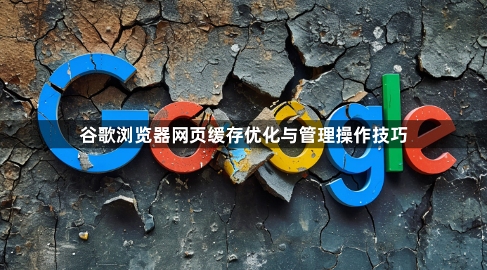 谷歌浏览器网页缓存优化与管理操作技巧1