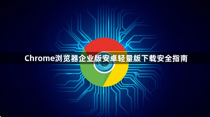 Chrome浏览器企业版安卓轻量版下载安全指南1