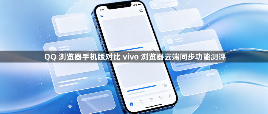 QQ 浏览器手机版对比 vivo 浏览器云端同步功能测评1