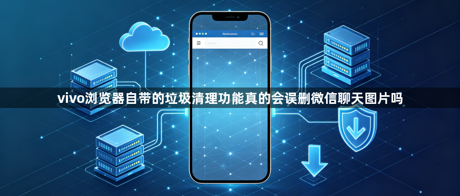 vivo浏览器自带的垃圾清理功能真的会误删微信聊天图片吗1