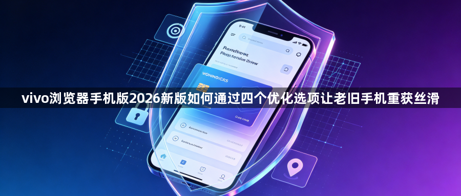 vivo浏览器手机版2026新版如何通过四个优化选项让老旧手机重获丝滑1