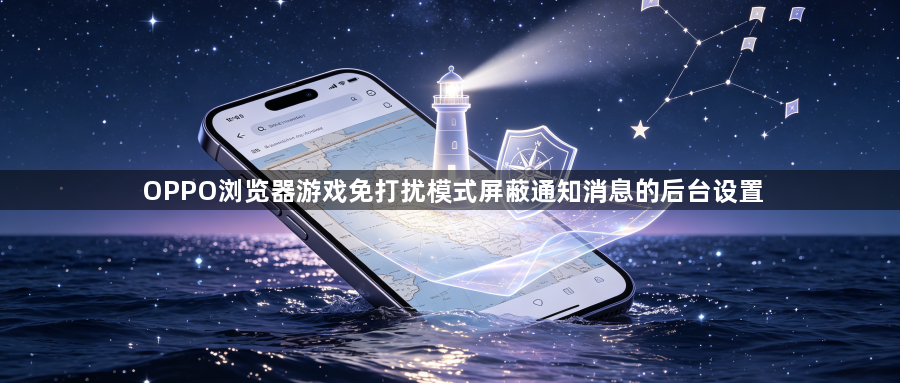 OPPO浏览器游戏免打扰模式屏蔽通知消息的后台设置1