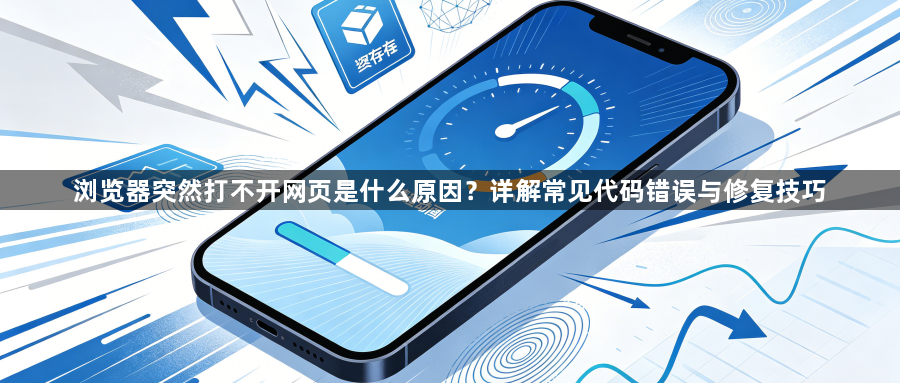 浏览器突然打不开网页是什么原因？详解常见代码错误与修复技巧1