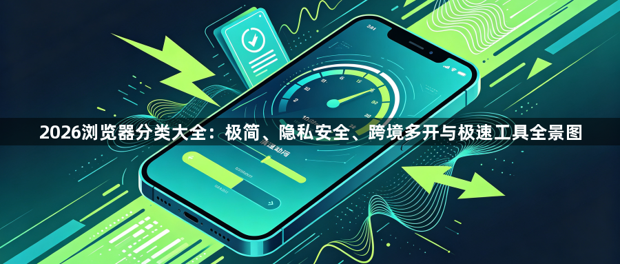 2026浏览器分类大全：极简、隐私安全、跨境多开与极速工具全景图1
