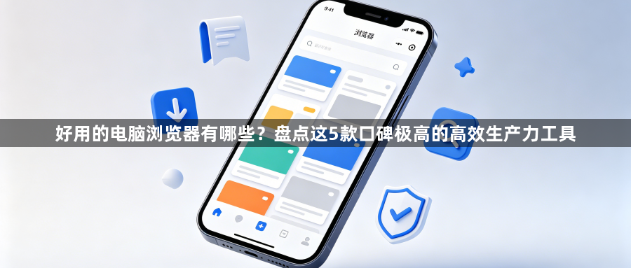 好用的电脑浏览器有哪些?盘点这5款口碑极高的高效生产力工具1