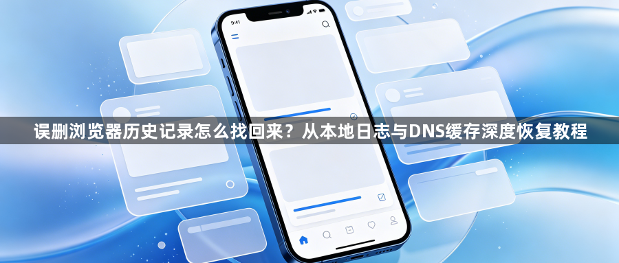 误删浏览器历史记录怎么找回来?从本地日志与DNS缓存深度恢复教程1