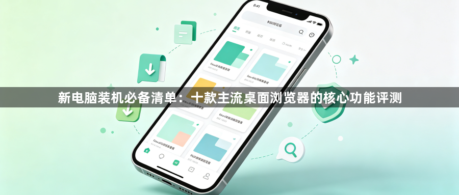 新电脑装机必备清单:十款主流桌面浏览器的核心功能评测1