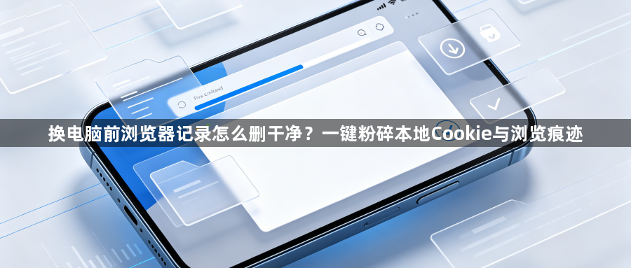 换电脑前浏览器记录怎么删干净？一键粉碎本地Cookie与浏览痕迹1