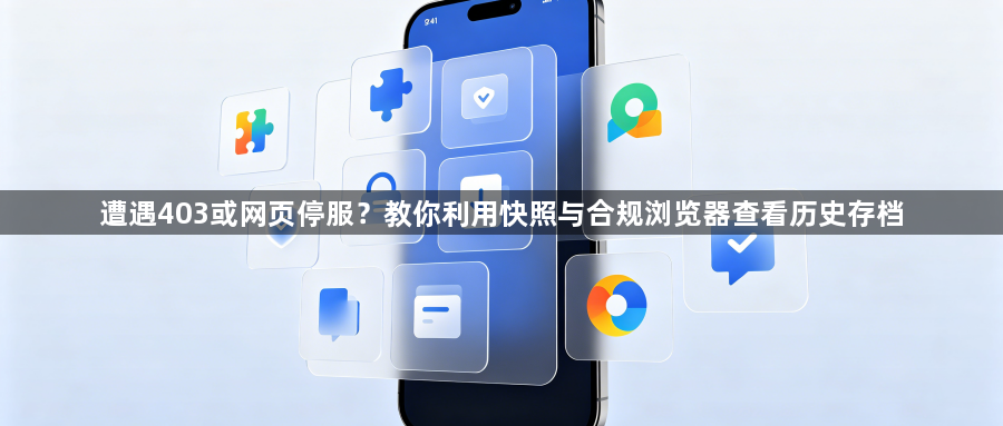 遭遇403或网页停服？教你利用快照与合规浏览器查看历史存档1