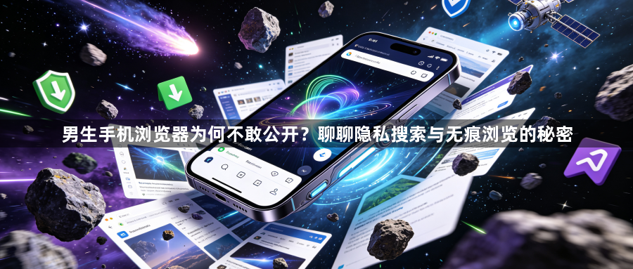 男生手机浏览器为何不敢公开？聊聊隐私搜索与无痕浏览的秘密1