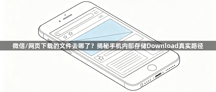 微信/网页下载的文件去哪了？揭秘手机内部存储Download真实路径1
