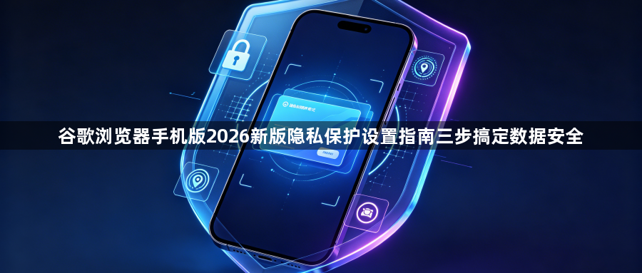 谷歌浏览器手机版2026新版隐私保护设置指南三步搞定数据安全1