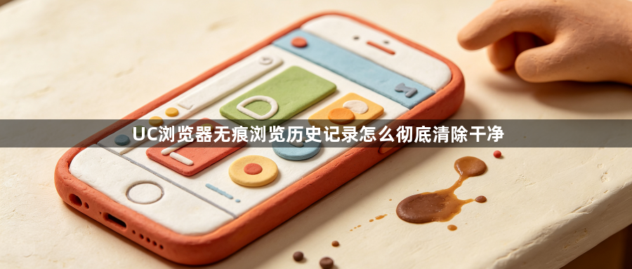 UC浏览器无痕浏览历史记录怎么彻底清除干净1